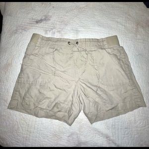 Athleta linen shorts
